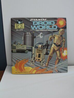 Star Wars Droid World Book And Record Set Read-Along